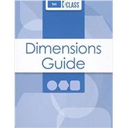 Classroom Assessment Scoring System (Class) Dimensions Guide, Pre-k,9781598572278 Classroom Assessment Scoring System (Class) Dimensions Guide, Pre-k,9781598572278