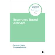 Recurrence-Based Analyses,9781071872338 Recurrence-Based Analyses,9781071872338