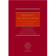 Minority Shareholders,9780192552358 Minority Shareholders,9780192552358