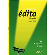 Le Nouvel Edito B1 - Livre + CD + DVD (Nouvel Edito),9782278072699 Le Nouvel Edito B1 - Livre + CD + DVD (Nouvel Edito),9782278072699