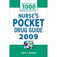 NURSES POCKET DRUG GUIDE 2009, 5th Edition,9780071642804 NURSES POCKET DRUG GUIDE 2009, 5th Edition,9780071642804