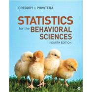 Statistics for the Behavioral Sciences,9781544362823 Statistics for the Behavioral Sciences,9781544362823