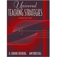 Universal Teaching Strategies,9780205302857 Universal Teaching Strategies,9780205302857