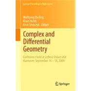 Complex and Differential Geometry,9783642202995 Complex and Differential Geometry,9783642202995