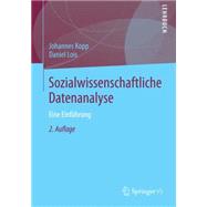Sozialwissenschaftliche Datenanalyse,9783658023003 Sozialwissenschaftliche Datenanalyse,9783658023003