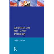 Generative and Non-Linear Phonology,9780582053038 Generative and Non-Linear Phonology,9780582053038