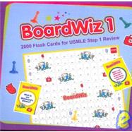 BoardWiz 1 : Flash Cards for USMLE Step 1 Review,9781934323151 BoardWiz 1 : Flash Cards for USMLE Step 1 Review,9781934323151