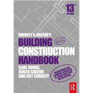 Chudley and Greeno's Building Construction Handbook,9781000983302 Chudley and Greeno's Building Construction Handbook,9781000983302