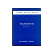 Trigonometry: Student's Solutions Manual,9780673983374 Trigonometry: Student's Solutions Manual,9780673983374