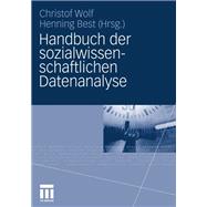Handbuch Der Sozialwissenschaftlichen Datenanalyse,9783531163390 Handbuch Der Sozialwissenschaftlichen Datenanalyse,9783531163390