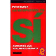 La respuesta es si / The Answer is Yes,9788449313400 La respuesta es si / The Answer is Yes,9788449313400