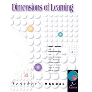 Dimensions of Learning Teacher's Manual, 2nd ed.,9781416613442 Dimensions of Learning Teacher's Manual, 2nd ed.,9781416613442