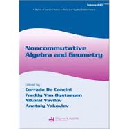 Noncommutative Algebra And Geometry,9780824723491 Noncommutative Algebra And Geometry,9780824723491