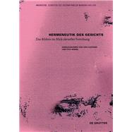Hermeneutik des Gesichts,9783110403565 Hermeneutik des Gesichts,9783110403565
