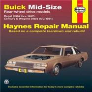 Buick Mid-Size Models Manual 1974 Thru 1987,9781850103868 Buick Mid-Size Models Manual 1974 Thru 1987,9781850103868