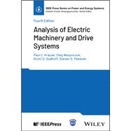 Analysis of Electric Machinery and Drive Systems,9781394293896 Analysis of Electric Machinery and Drive Systems,9781394293896