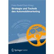 Strategie Und Technik Des Automobilmarketing,9783834933911 Strategie Und Technik Des Automobilmarketing,9783834933911