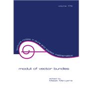 Moduli of Vector Bundles,9781000943924 Moduli of Vector Bundles,9781000943924