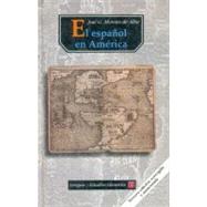 El español en América,9789681663933 El español en América,9789681663933