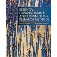 Essential Criminal Justice and Criminology Research Methods,9780137003938 Essential Criminal Justice and Criminology Research Methods,9780137003938