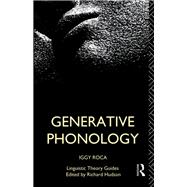 Generative Phonology,9781138833975 Generative Phonology,9781138833975