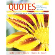 Quotes to Inspire Great Reading Teachers,9781483364117 Quotes to Inspire Great Reading Teachers,9781483364117