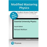 Mastering Physics with Pearson eText Access Code (18 Weeks) for Essential University Physics,9780136864134 Mastering Physics with Pearson eText Access Code (18 Weeks) for Essential University Physics,9780136864134