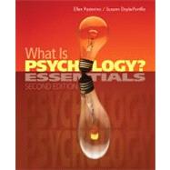 What is Psychology? Essentials,9781111834159 What is Psychology? Essentials,9781111834159