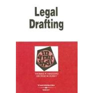 Legal Drafting in a Nutshell,9780314184184 Legal Drafting in a Nutshell,9780314184184