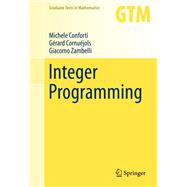 Integer Programming,9783319384320 Integer Programming,9783319384320