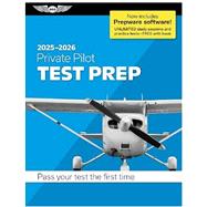 2025-2026 Private Pilot Test Prep (Softcover) With Prepware Software,9781644254349 2025-2026 Private Pilot Test Prep (Softcover) With Prepware Software,9781644254349