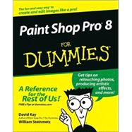 Paint Shop Pro<sup>?</sup> 8 For Dummies<sup>?</sup>,9780764524400 Paint Shop Pro<sup>?</sup> 8 For Dummies<sup>?</sup>,9780764524400