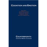 Cognition and Emotion,9780195354447 Cognition and Emotion,9780195354447