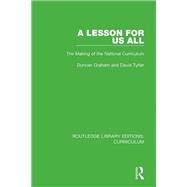 A Lesson For Us All,9780429454493 A Lesson For Us All,9780429454493