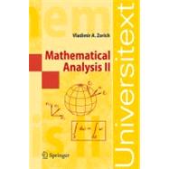 Mathematical Analysis II,9783540874539 Mathematical Analysis II,9783540874539