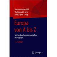 Europa Von a Bis Z,9783658244545 Europa Von a Bis Z,9783658244545