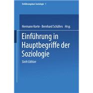 Einführung in Hauptbegriffe der Soziologie,9783810034786 Einführung in Hauptbegriffe der Soziologie,9783810034786