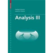 Analysis III,9783764374792 Analysis III,9783764374792