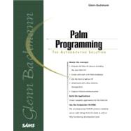 Palm Programming,9780672314933 Palm Programming,9780672314933