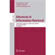 Advances in Information Retrieval,9783540714941 Advances in Information Retrieval,9783540714941