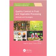 Quality Control in Fruit and Vegetable Processing,9781003304999 Quality Control in Fruit and Vegetable Processing,9781003304999