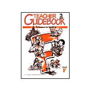 A Reason for Spelling: Teacher Guidebook Level F,9780936785363 A Reason for Spelling: Teacher Guidebook Level F,9780936785363