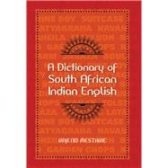 A Dictionary of South African Indian English,9781919895369 A Dictionary of South African Indian English,9781919895369