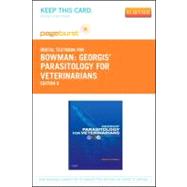 Georgis' Parasitology for Veterinarians,9781455735556 Georgis' Parasitology for Veterinarians,9781455735556