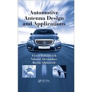 Automotive Antenna Design and Applications,9781351825566 Automotive Antenna Design and Applications,9781351825566