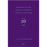 Research in the Social Scientific Study of Religion,9789004175624 Research in the Social Scientific Study of Religion,9789004175624