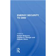 Energy Security To 2000,9780367005665 Energy Security To 2000,9780367005665