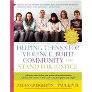 Helping Teens Stop Violence, Build Community, and Stand for Justice,9780897935685 Helping Teens Stop Violence, Build Community, and Stand for Justice,9780897935685