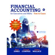 Financial Accounting for Executives & MBAs,9781618535696 Financial Accounting for Executives & MBAs,9781618535696