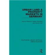 Urban Land and Property Markets in Germany,9781351025713 Urban Land and Property Markets in Germany,9781351025713